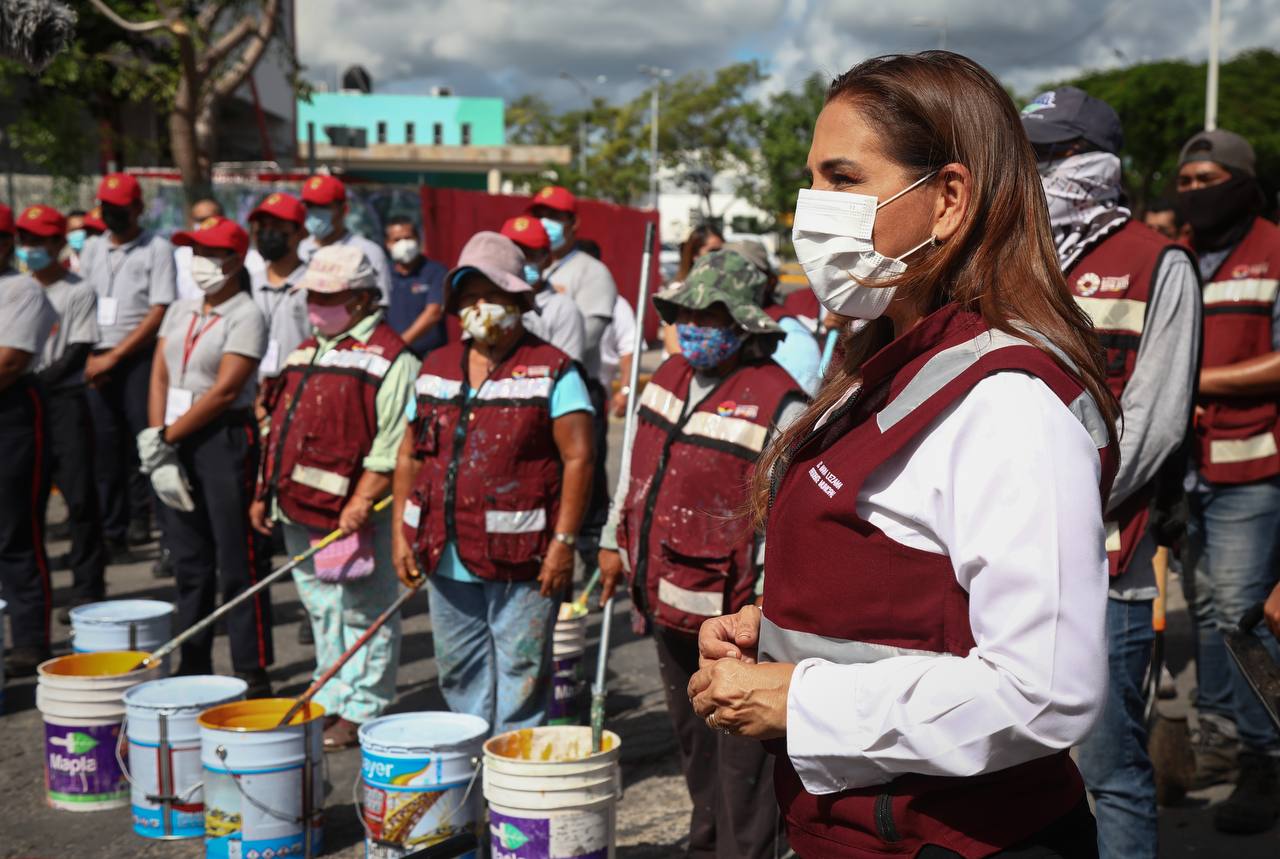 ARRANCA LIMPIEZA INTEGRAL EN “DISTRITO CANCÚN”
