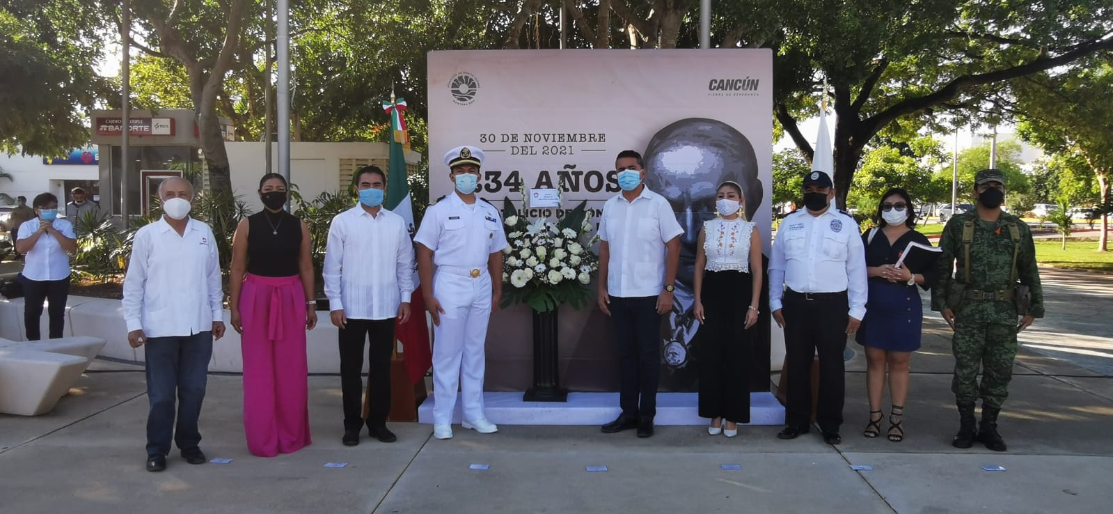 CONMEMORA GOBIERNO DE BJ 234 AÑOS DEL NATALICIO DE ANDRÉS QUINTANA ROO