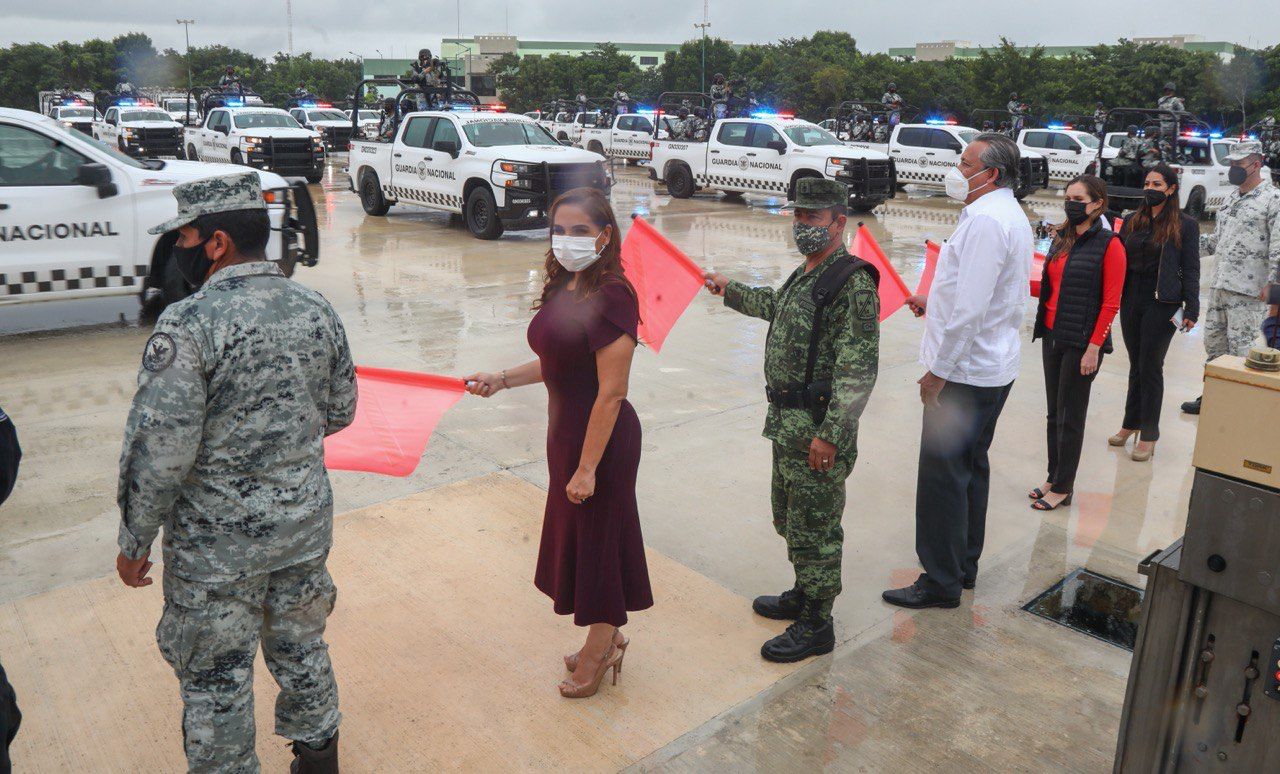 LLEGA A CANCÚN BATALLÓN DE SEGURIDAD TURÍSTICA
