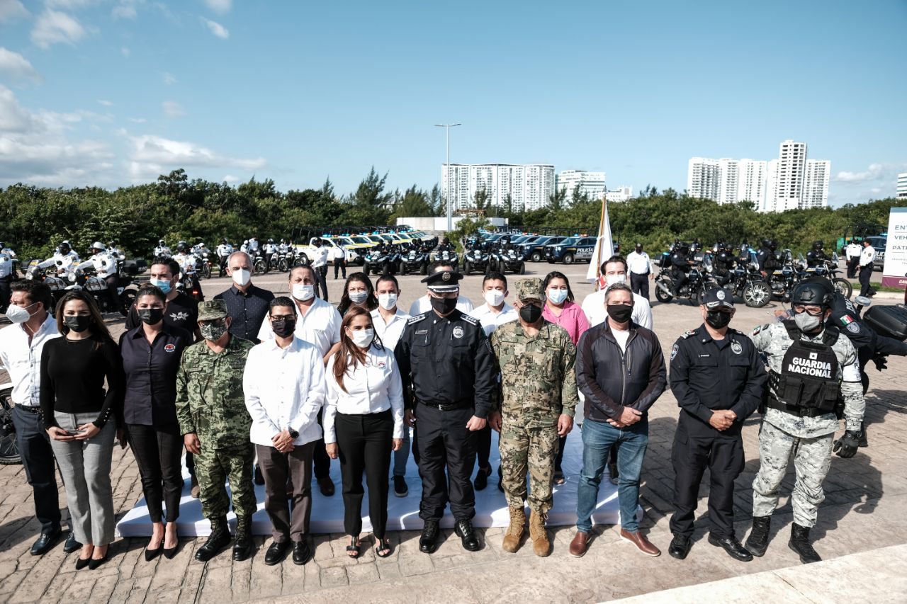 FORTALECE GOBIERNO DE BJ PARQUE VEHICULAR DE SEGURIDAD PÚBLICA