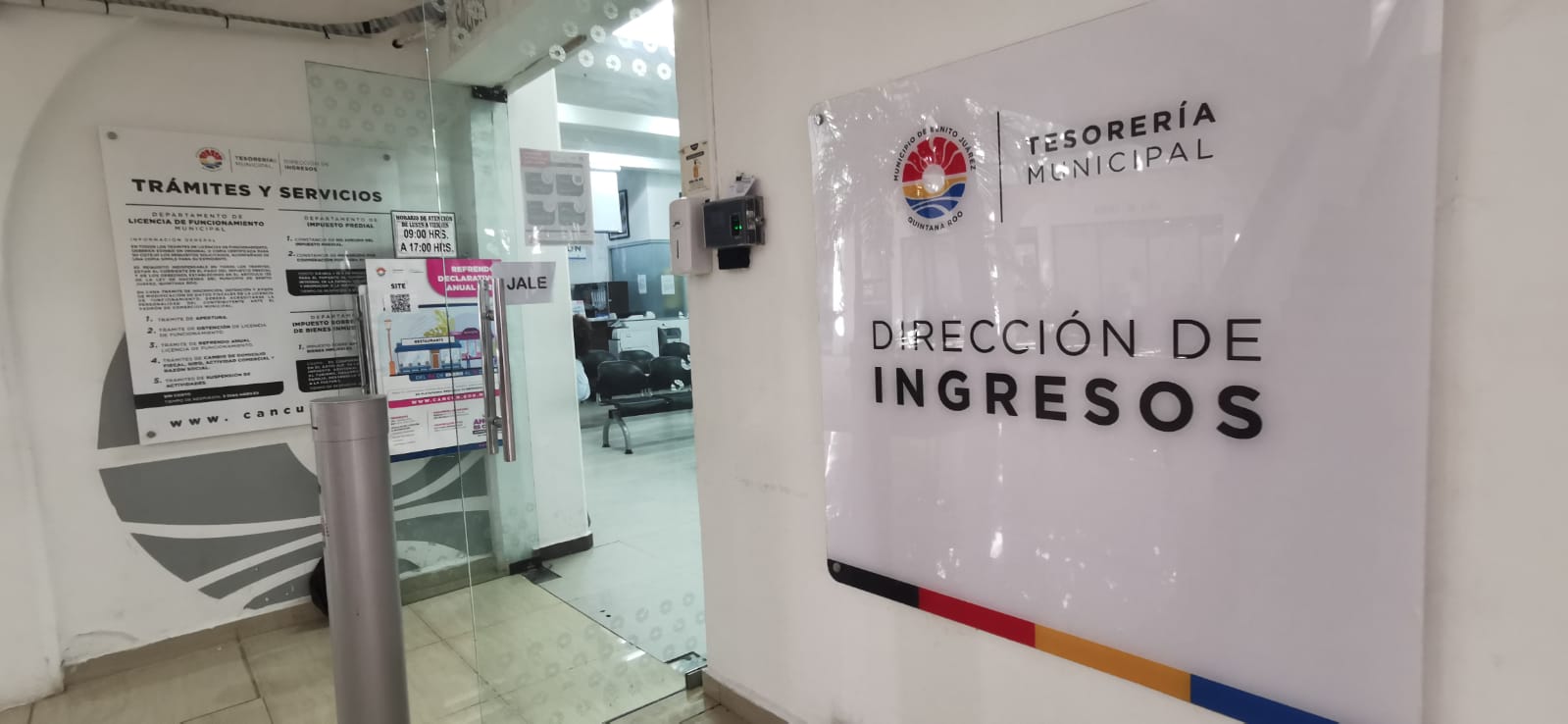 INFORMAN HORARIO DE CAJAS ESTE 8 DE MARZO