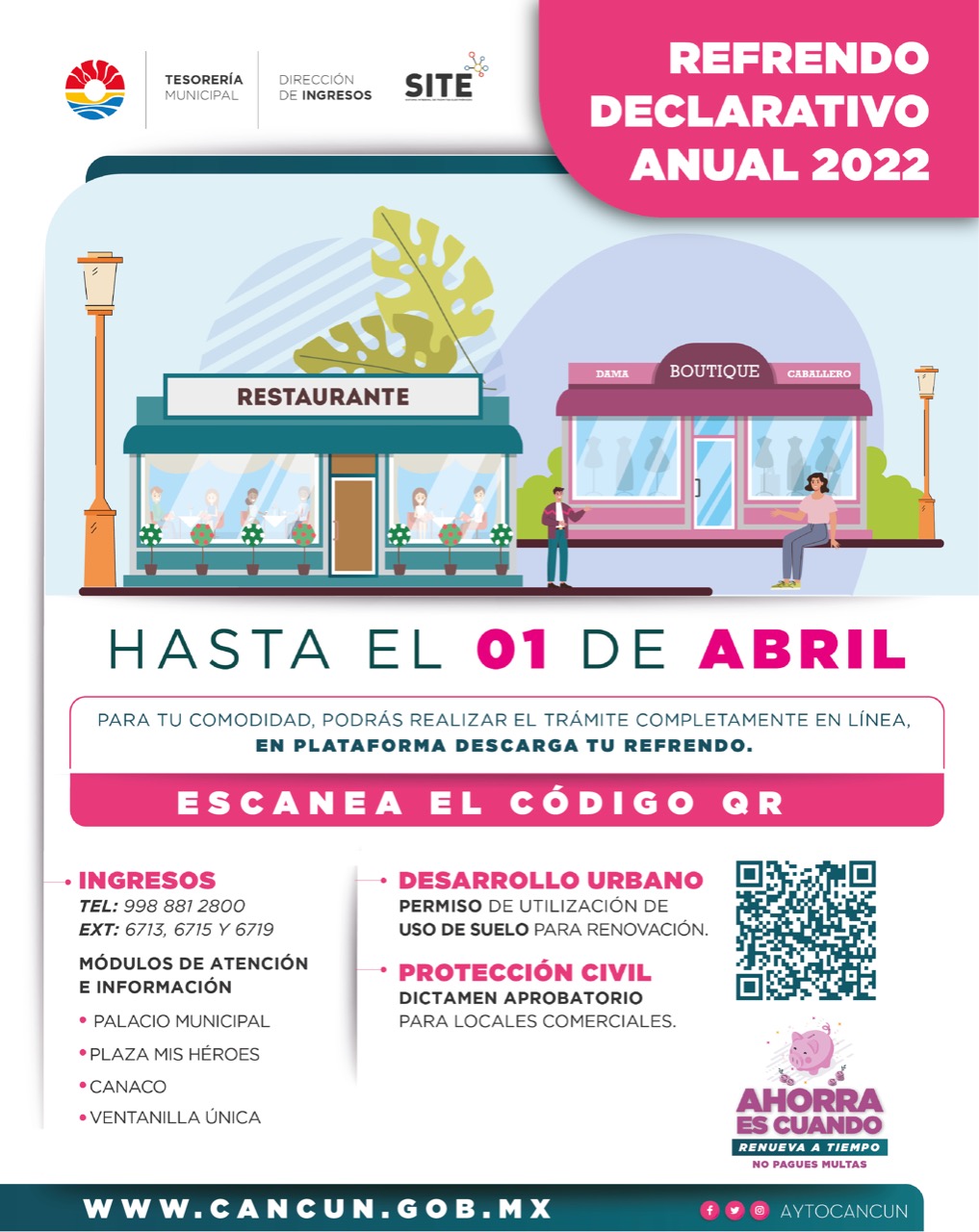 ÚLTIMA SEMANA PARA REFRENDO DE LICENCIA DE FUNCIONAMIENTO