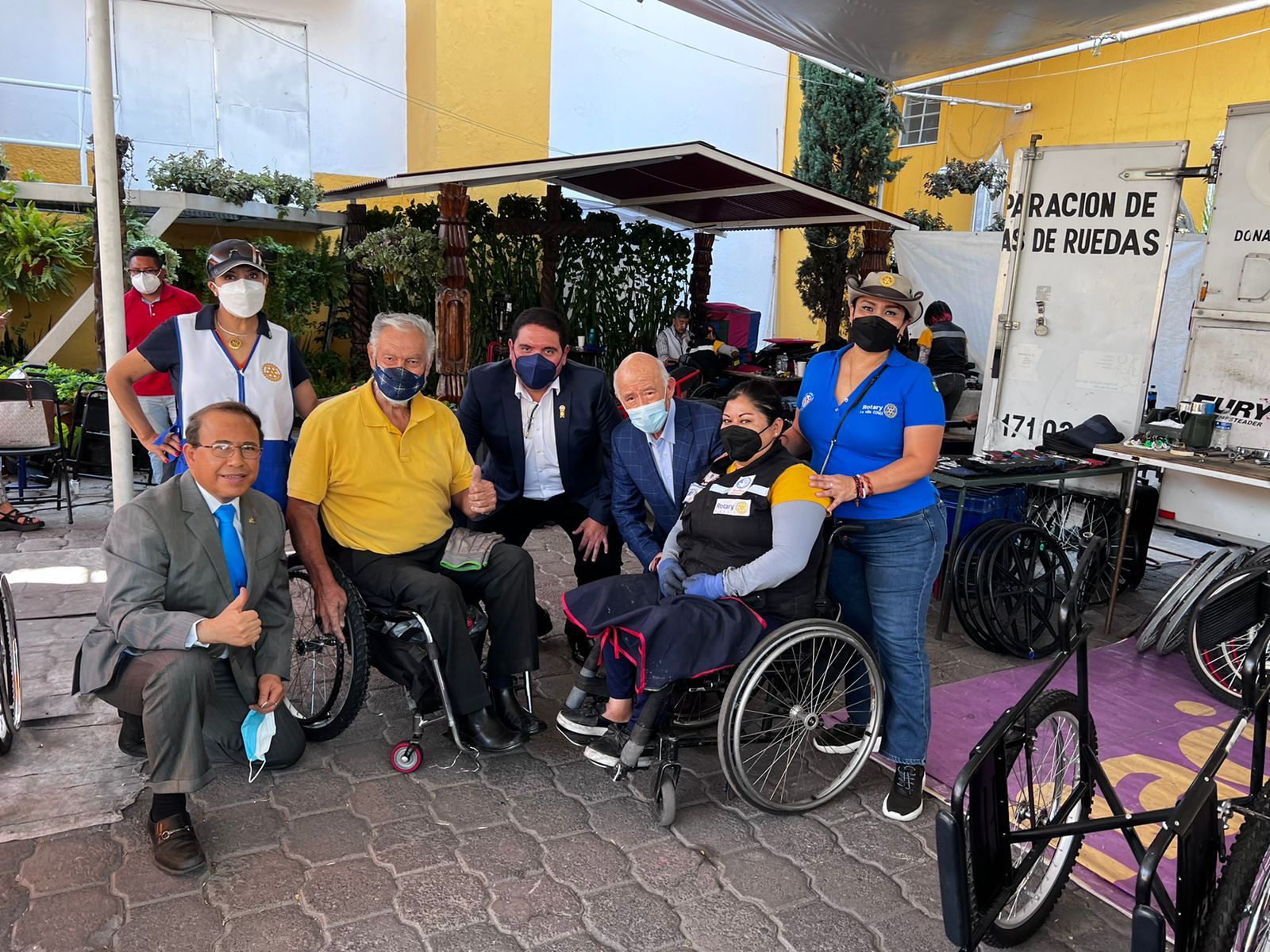 Inicia Rotary México campaña "Enchúlame la Silla"