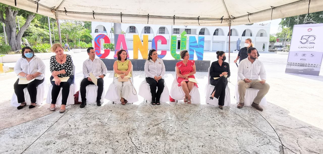 PRESENTAN CALENDARIO DE ACTIVIDADES PARA CELEBRAR EL “52 ANIVERSARIO DE CANCÚN”