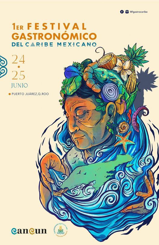ALISTAN 1ER. FESTIVAL GASTRONÓMICO DEL CARIBE MEXICANO EN PUERTO JUÁREZ