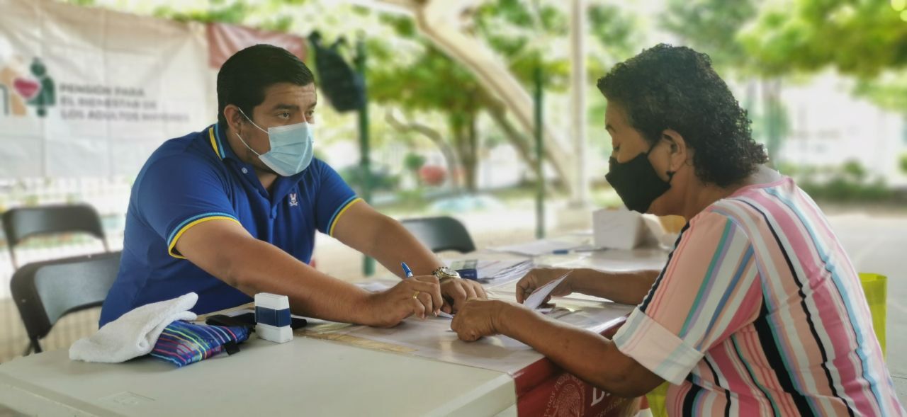 BENEFICIAN EN BENITO JUÁREZ A ADULTOS MAYORES CON PENSIÓN PARA EL BIENESTAR