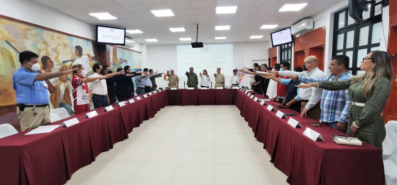 INSTALAN COMITÉ OPERATIVO ESPECIALIZADO EN FENÓMENOS HIDROMETEOROLÓGICOS DE BJ TEMPORADA 2022