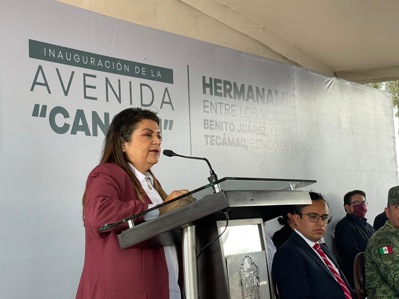 RATIFICA TECÁMAC, ESTADO DE MÉXICO, LAZO DE HERMANDAD CON CANCÚN