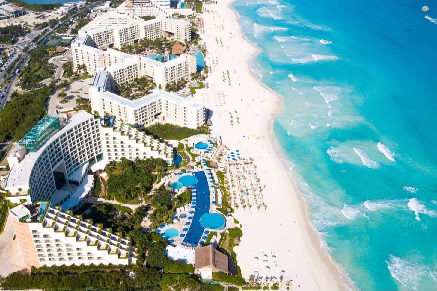 Escoger entre una gran variedad de hoteles en Cancún
