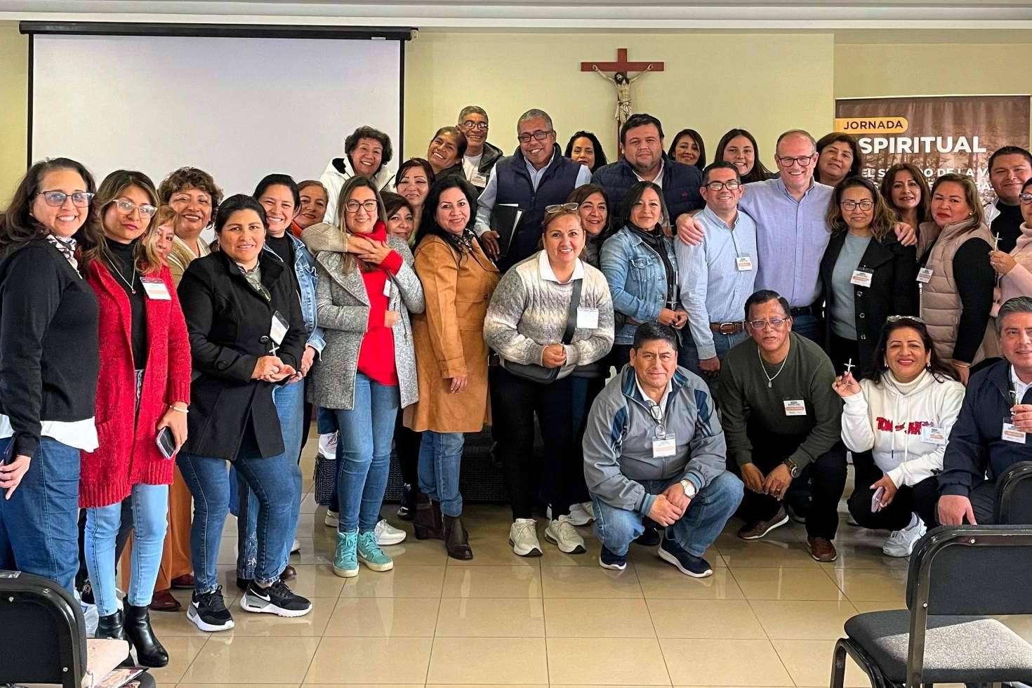 Felicitas sigue con la formación espiritual de trabajadores del Parque del Recuerdo